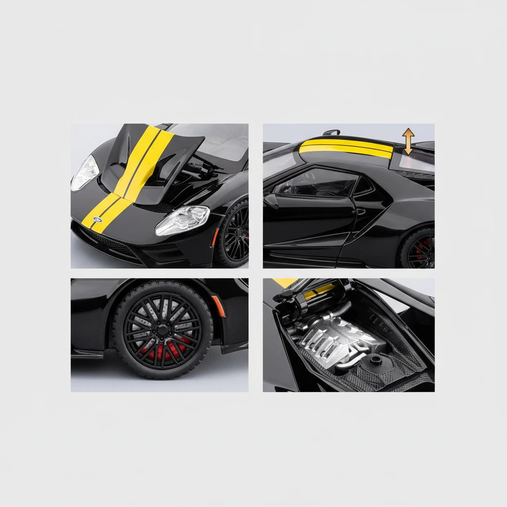 Ford GT 1:24 – legendarny supercar model kolekcjonerski z LED