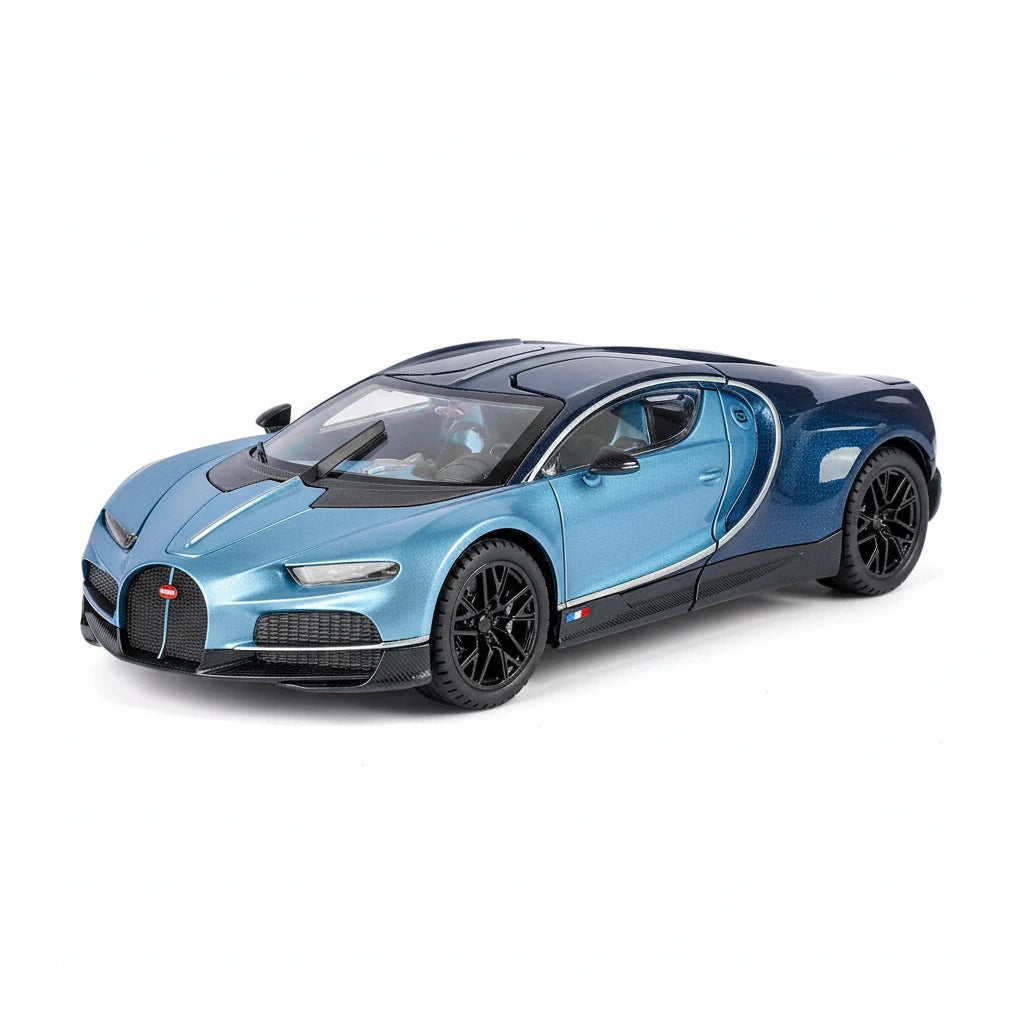 Bugatti Tourbillon 1:24 – futurystyczny hipersamochód model z LED