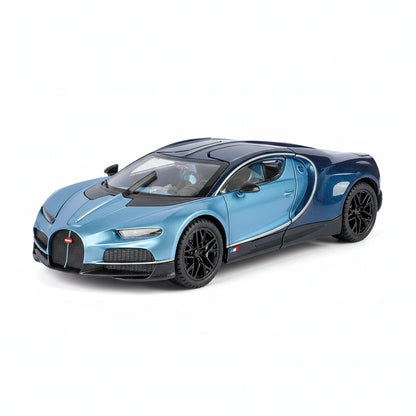 Bugatti Tourbillon 1:24 – futurystyczny hipersamochód model z LED