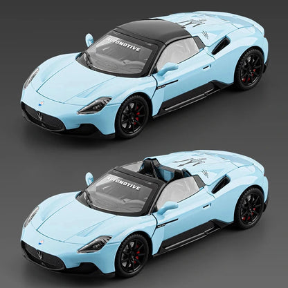 Maserati MC20 1:24 – metalowy model kolekcjonerski z oświetleniem LED