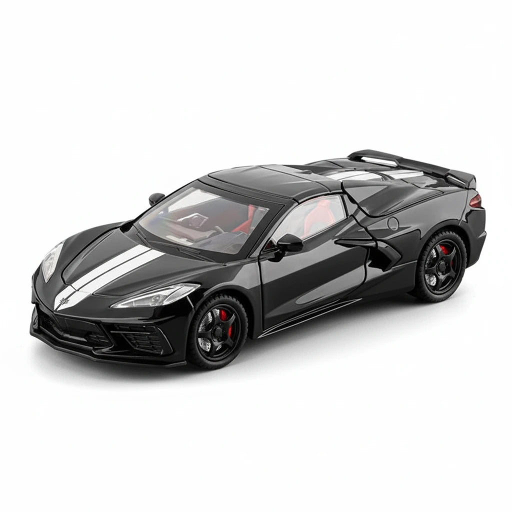 Chevrolet Corvette C8 1:24 – nowoczesny supercar model z LED