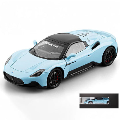 Maserati MC20 1:24 – metalowy model kolekcjonerski z oświetleniem LED