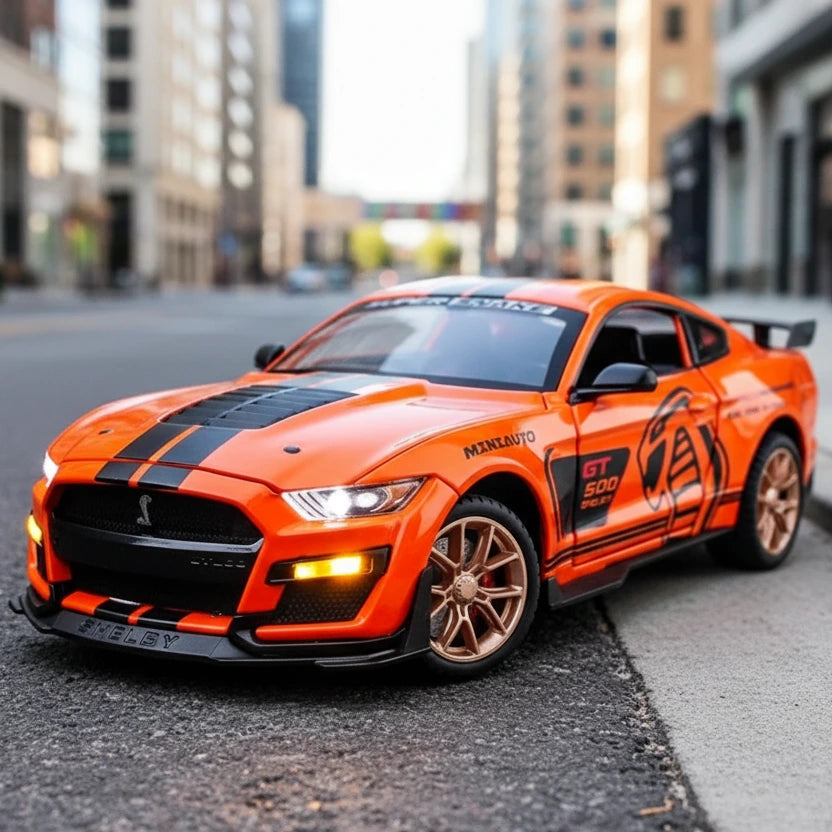 Ford Mustang GT Shelby 1:24 – legendarny muscle car metalowy model z LED