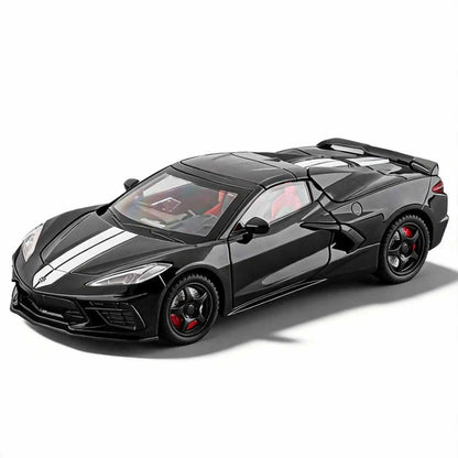 Chevrolet Corvette C8 1:24 – nowoczesny supercar model z LED