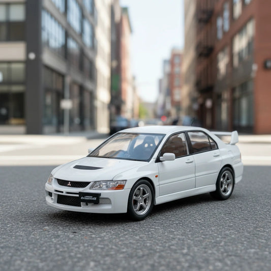 Mitsubishi Lancer Evolution IX 1:24 – kultowy JDM model kolekcjonerski z LED
