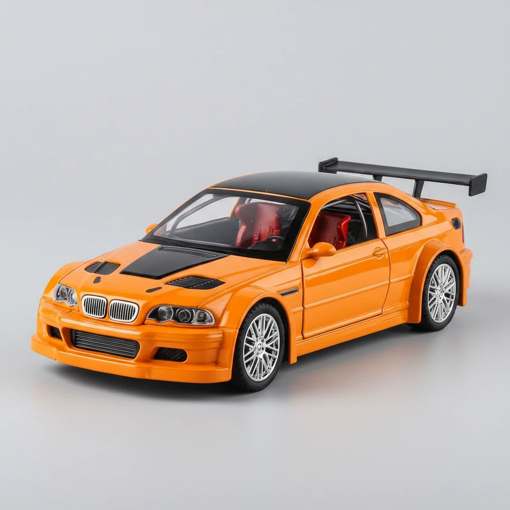BMW M3 GTR (E46) 1:24 – kultowy model wyścigowy z LED