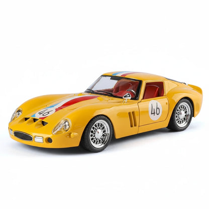 Ferrari 250 GTO 1:24 – legendarny klasyk metalowy model kolekcjonerski z LED