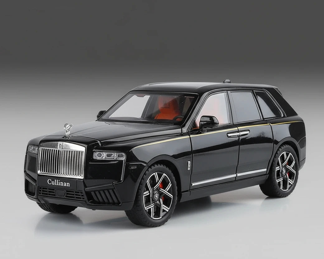 Rolls-Royce Cullinan 1:24 – luksusowy SUV metalowy model kolekcjonerski z LED