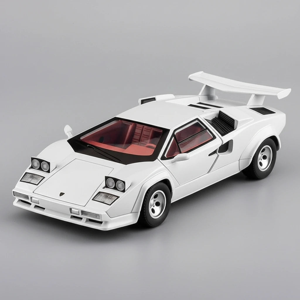 Lamborghini Countach LP500S 1:24 – legendarny supercar model kolekcjonerski z LED