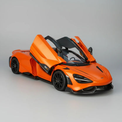 McLaren 765LT 1:24 – ekstremalny supercar model kolekcjonerski z LED