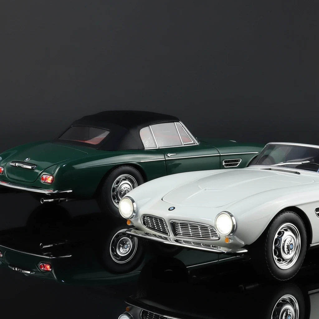 BMW 507 Roadster 1:24 – klasyczny model kolekcjonerski z LED