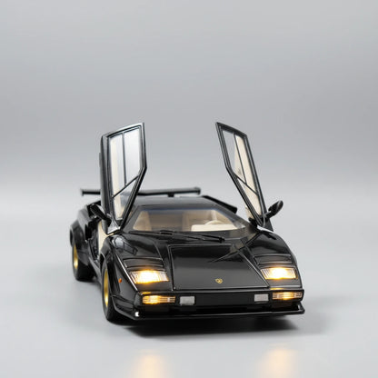 Lamborghini Countach LP500S 1:24 – legendarny supercar model kolekcjonerski z LED