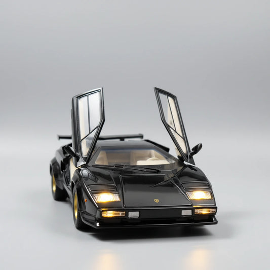 Lamborghini Countach LP500S 1:24 – legendarny supercar model kolekcjonerski z LED